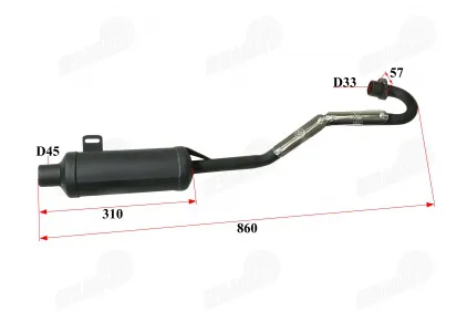 Duslintuvas ATV keturračio motociklo 250cc