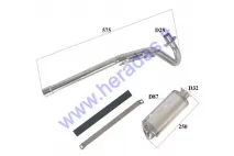 Duslintuvas krosinio motociklo CRF50, CRF70, KLX125