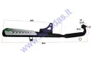 Muffler for moped, motorcycle fits CHAMP DELTA