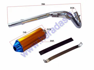 MUFFLER FOR MOTORCYCLE UNIVERSAL