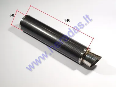 Muffler for motorcycle universal