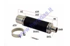 Muffler for motorcycle universal