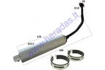 Muffler for scooter 125-150cc