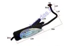 Muffler for scooter 50cc GY6 139QMB