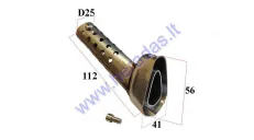 Muffler silencer Akrapovic analog DB Killer 42 45 48mm