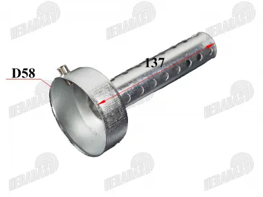 Exhaust Muffler DB Killer 60mm