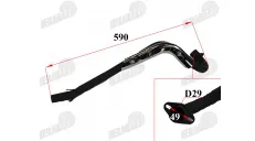 Exhaust pipe ATV quad bike fits EGL MOTOR MADIX110, THE125