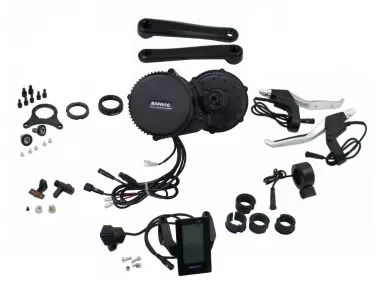 CONVERSION KIT TO ELECTRIC BICYCLE, CRANKSET MOTOR 350 WAT 48V CONVERSION KIT TO ELECTRIC BICYCLE, CRANKSET MOTOR 68mm