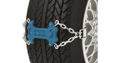 Snow chains with fixtures. Set of 2