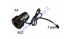 Thumb throttle accelerator for bicycle Electron EB18 EB19