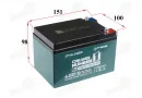 Battery for electric bicycle 12V 12AH 6-DZF-12  6DZF12 Analog EB2087