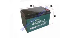 Battery for electric bicycle 12V 12AH 6-DZF-12  6DZF12 Analog EB2087