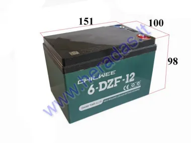 Battery for electric bicycle 12V 12AH 6-DZF-12  6DZF12 Analog EB2087