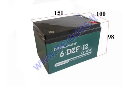 Battery for electric bicycle 12V 12AH 6-DZF-12  6DZF12 Analog EB2087