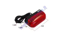 Tail light for electric bicycle 36 V