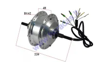Elektrinio dviračio galinio rato variklis stebulė 36V plotis 120mm