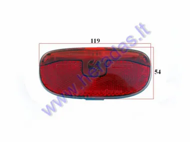 Tail light for electric bicycle Electron EB18 EB19