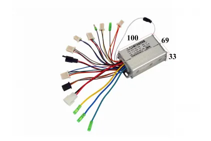 Elektrinio dviračio kontroleris 36V 350W lingying 15a