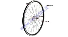 Front wheel for electric bicycle Electron EB21