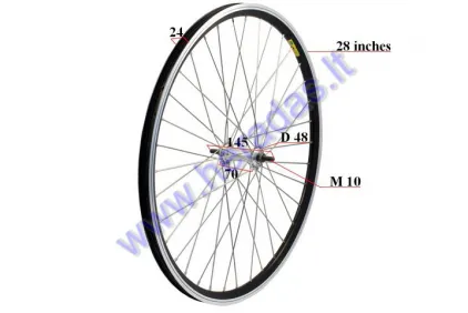 Front wheel for electric bicycle Electron EB21