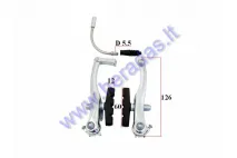 Front brake system for electric bicycle Electron EB18 EB19