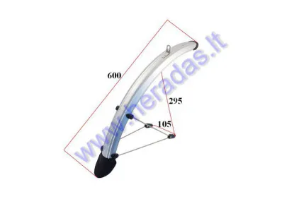 Front mudguard for electric bicycle Electron EB19