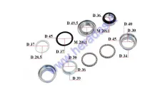 Handlebar bearings with cups for electric bicycle Electron EB18