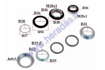 Handlebar bearings with cups for electric bicycle Electron EB21