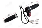 THROTTLE (HANDLEBAR GRIP) FOR ELECTRIC ATV 60V 1200WAT FITS MODEL  TIGER PRO