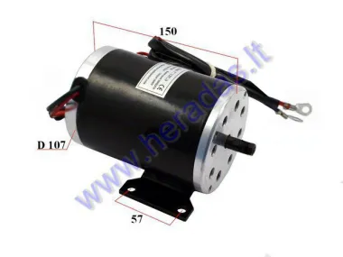 Elektrinio keturračio  CRUSADER variklis 36V 1000w 3000RPM 37A Modeliams iki 2020 metų