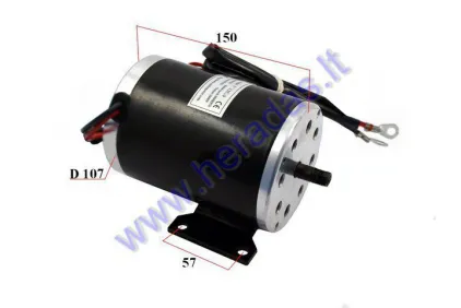 Elektrinio keturračio  CRUSADER variklis 36V 1000w 3000RPM 37A Modeliams iki 2020 metų