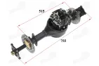 Rear axle for electric ATV quad bike fits HIMOTO HM4