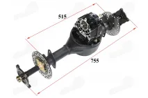 Rear axle for electric ATV quad bike fits HIMOTO HM4