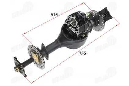 Rear axle for electric ATV quad bike fits HIMOTO HM4
