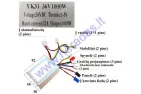 Controller for electric quad bike 1000W 36V fits Crusader