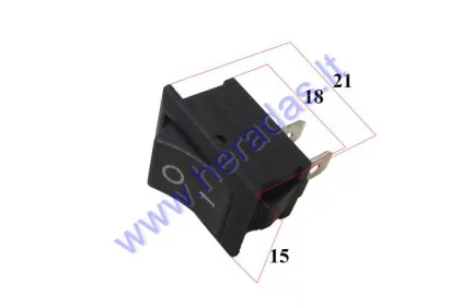 Light switch for electric quad bike