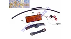Illuminated reflector for electric ATV, scooter LED   XL4L COMFIMAX