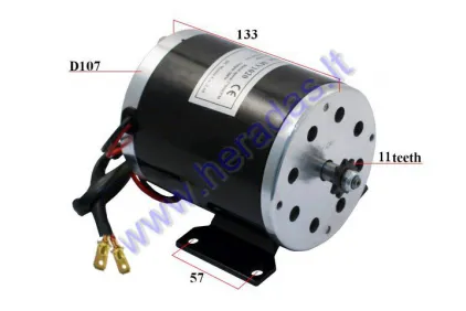 Elektrinio keturračio variklis 36V 500W