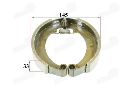 Rear brake pads for electric cargo tricycle KING BOX3 JP2800 DLS