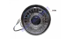 Front light for cargo trike electric scooter E4 marking KING BOX2