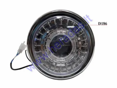 Front light for cargo trike electric scooter E4 marking KING BOX2