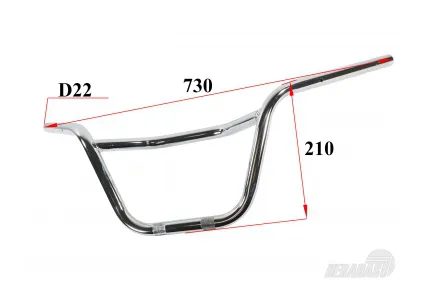 Electric cargo tricycle handlebar suitable for KING BOX3 JP2800 Electric cargo tricycle handlebar suitable for KING BOX3 JP2800