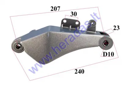 Electric scooter rear upper fork MIKU MAX left side