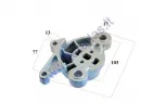REAR BRAKE CALIPER holder for electric motor scooter MIKU MAX right side
