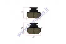 ELECTRIC MOTOR SCOOTER BRAKE PAD FOR CITYCOCO