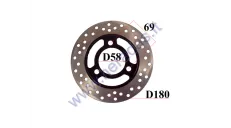 Elektrinio motorolerio  galinis  stabdžių diskas   ROBO