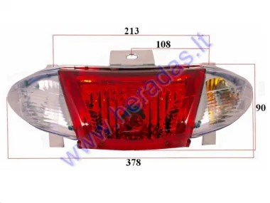 Tail light for electric scooter E-SMART