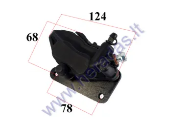 REAR BRAKE CALIPER FOR ELECTRIC MOTOR SCOOTER   MIKU MAX