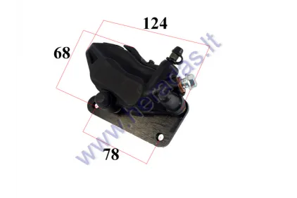 REAR BRAKE CALIPER FOR ELECTRIC MOTOR SCOOTER   MIKU MAX