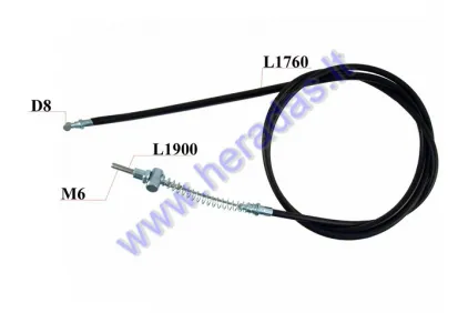 Electric scooter rear brake cable EPICO L190